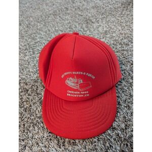 Vtg Tri County Parts Brighton Colorado‎ Foam Snapback Hat Smoothie by Sportcap